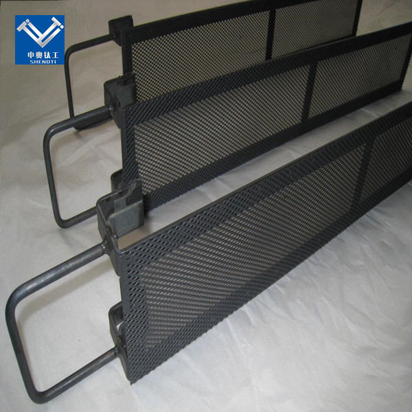 DSA titanium anode for electrolysis of water